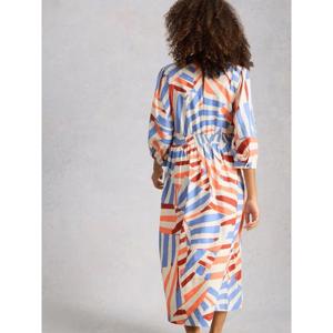 White Stuff Lucy Linen Midi Dress